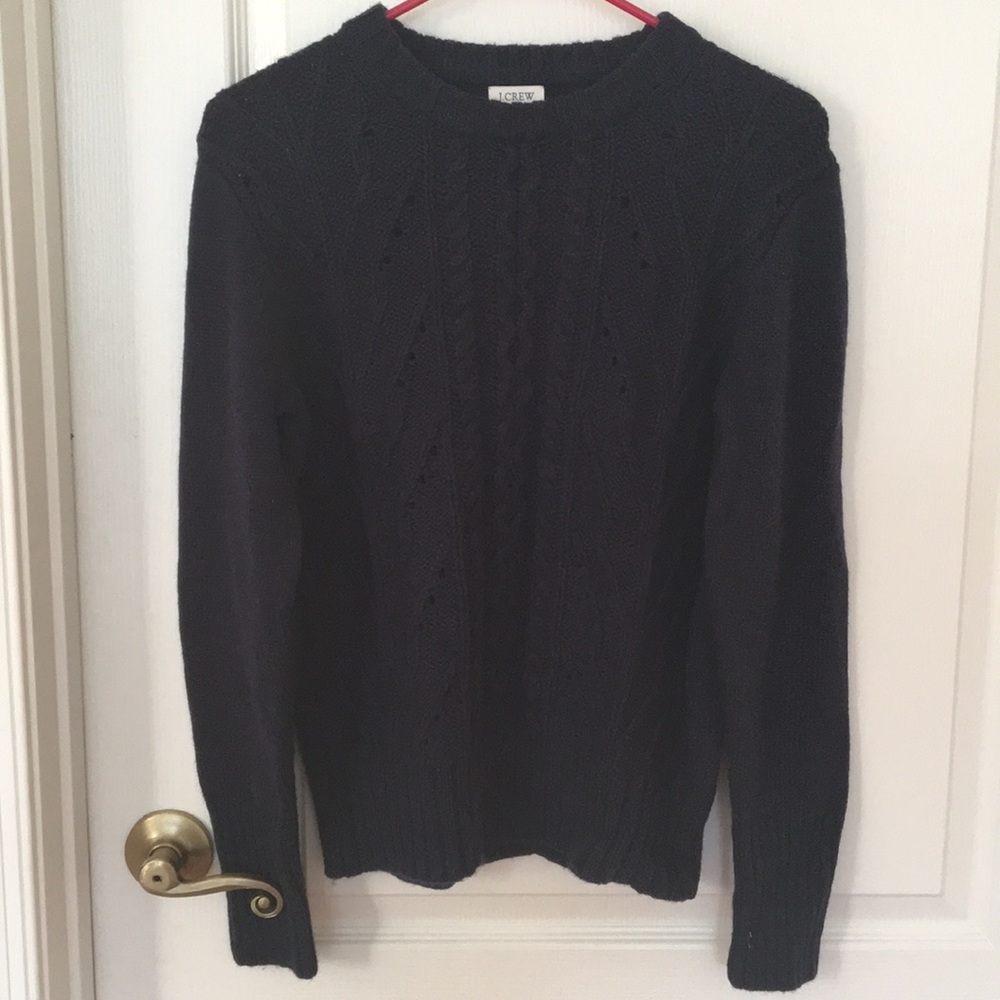 J. Crew Woven Long Sleeved Sweater
